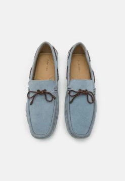 Pier One Leather - Mocassins - Blue -Schoen Verkoop 1212ee1481a04a83a5e36ad69cfc6c03
