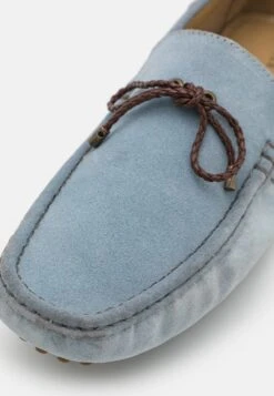 Pier One Leather - Mocassins - Blue -Schoen Verkoop 129980675ec24134a37f91e7040c3f24