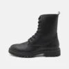 Pier One Veterboots - Black -Schoen Verkoop 2987dd14bc3a4a3b906beb37ecc0c174