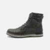 Pier One Veterboots - Grey -Schoen Verkoop 2cf9d097e57f4bd293be07e9ce78ead6