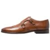 Pier One Leather - Instappers - Cognac