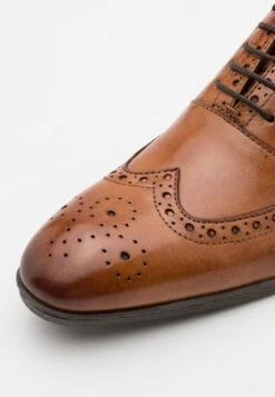 Pier One Leather - Veterschoenen - Cognac -Schoen Verkoop 59740059f0904578bc02e2845a6f9e11