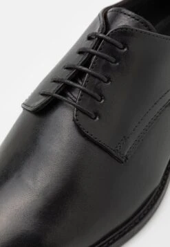 Pier One Leather - Veterschoenen - Black -Schoen Verkoop 5df7fbd642c843e5ba8fa66bed214127