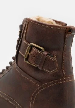 Pier One Leather - Veterboots - Brown -Schoen Verkoop 666e3a5bf438484bbadef029d3dd5ff8