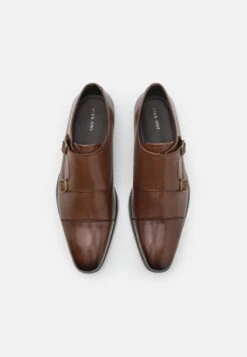 Pier One Leather - Instappers - Brown -Schoen Verkoop 7355b4d3f8fb4341903b9f3ad401e287