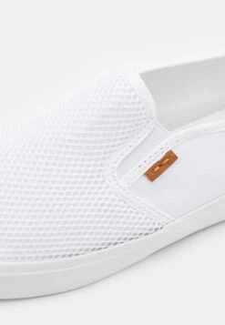 Pier One Unisex - Instappers - White -Schoen Verkoop 7af3f76c7d3048f7ace815eb38fb78e9