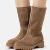 Pier One Leather Winter Boot - Laarzen - Taupe 2 Pier One Leather Winter Boot - Laarzen - Taupe -Schoen Verkoop 8bef5468585a4c10acc85d415b419533