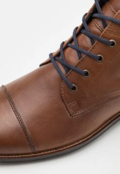 Pier One Leather - Veterboots - Cognac -Schoen Verkoop a41644e556154fdc8a8a3342115f0f6a