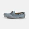 Pier One Leather - Mocassins - Blue -Schoen Verkoop abc3cdfa856745a4b0b0a8e45f102a5d