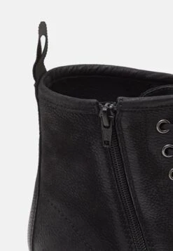 Pier One Leather - Veterboots - Black -Schoen Verkoop bcb2f3f50d714aac93976964fc54f71b