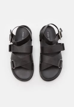 Pier One Unisex - Sandalen - Black 11 Pier One Unisex - Sandalen - Black -Schoen Verkoop cfa1a932594a4711b3c49603ed200cce