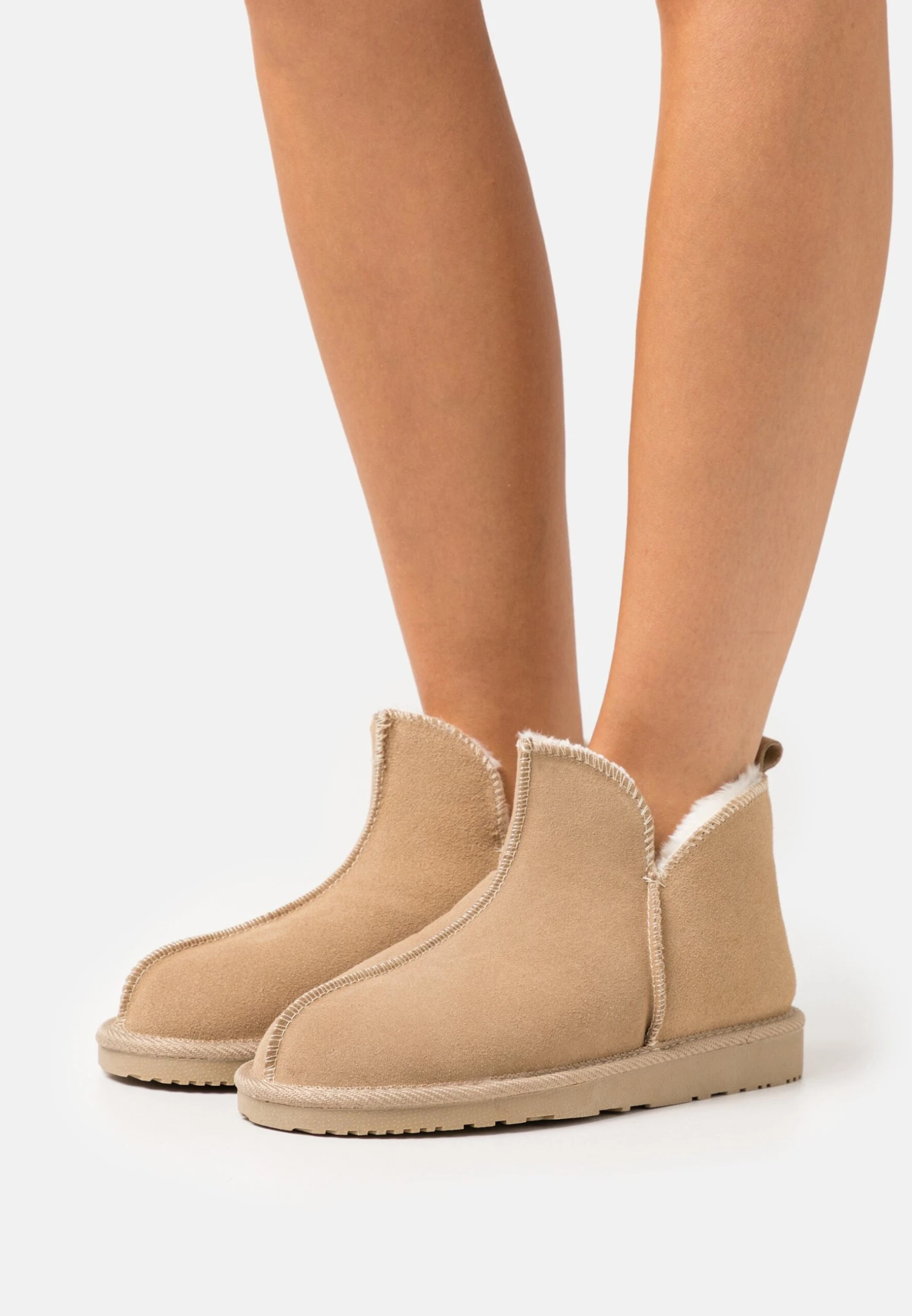 Pier One Leather- Pantoffels - Beige 3 Pier One Leather- Pantoffels - Beige