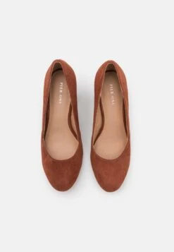 Pier One Leather - Klassieke Pumps - Dark Brown -Schoen Verkoop f5f963d6e4bf4faaaa35043bc93eb9f8
